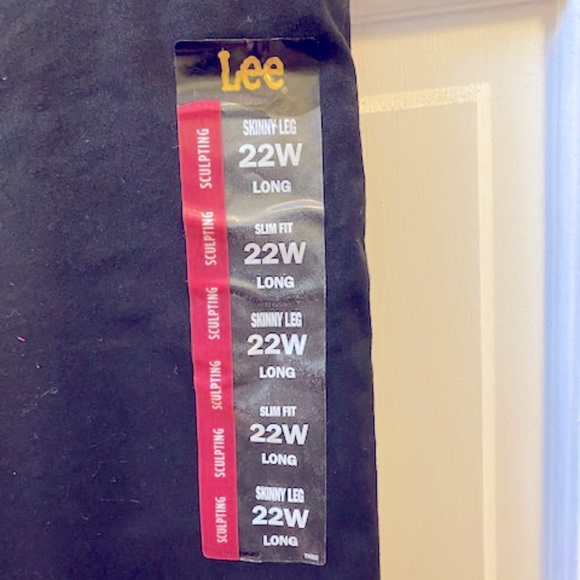 Lee Slim Fit Skinny Mid Rise Sculpting Jeans 22L - Picture 3 of 6